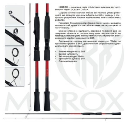 Новые спиннинги GC Mirrox – скоро в наличии!