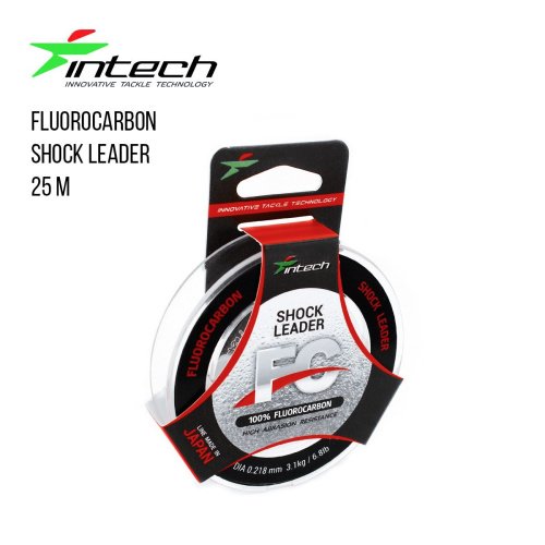Флюорокарбон Intech FC Shock Leader 25м 0.505mm 13.2kg
