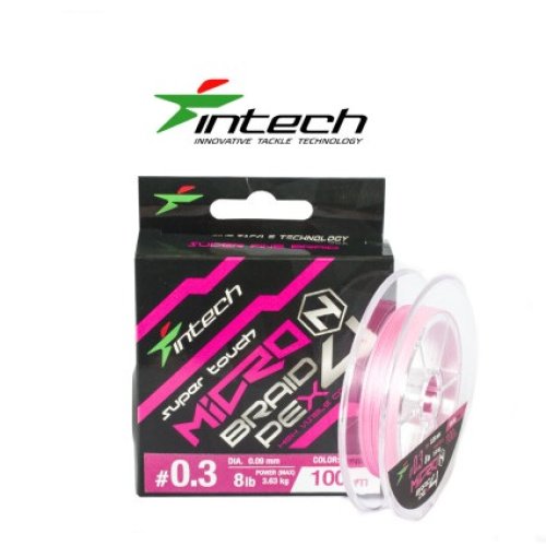 Шнур Intech MicroN PE X4 150m 0.4 (10lb/ 4.54kg)