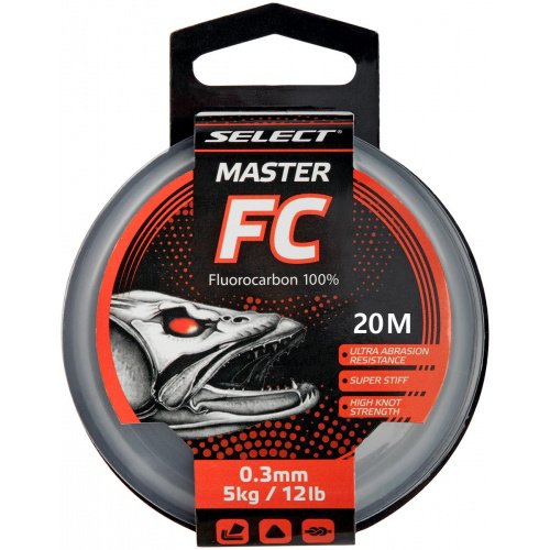 Флюорокарбон Select Master FC 20m 0.215mm 7lb/3.0kg
