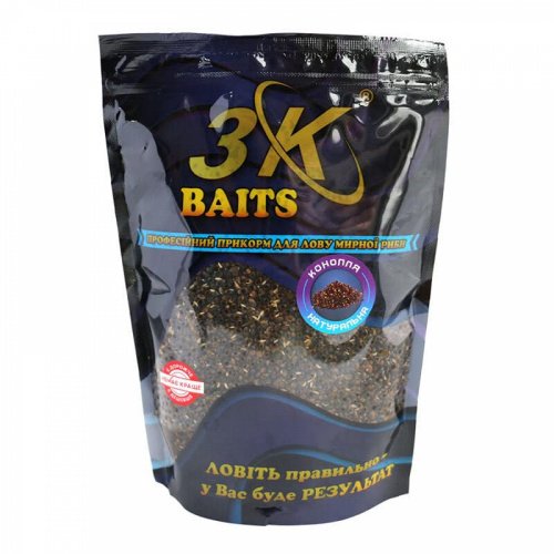 Конопля натуральная 3K Baits 400г