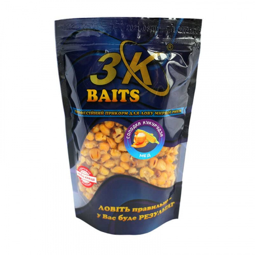 Солодка кукурудза 3KBaits Мед 400г