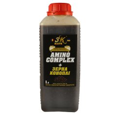 Зерна конопля 3KBaits залита в AminoComplex 1000мл