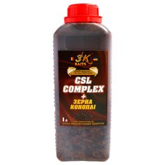 Зерна конопля 3KBaits залита в CSL Complex 1000мл