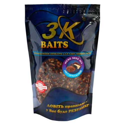 Зерновой МИКС 3KBaits Micro Seed MIX натуральный 1000г