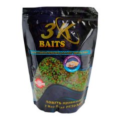 Зерновий МІКС 3KBaits універсальний чеснок 1000г