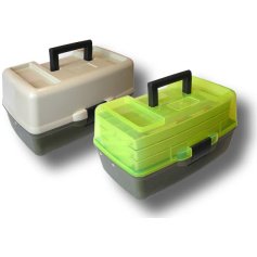 Ящик AQUATECH 1703 3х-полочный с прозрачной крышкой