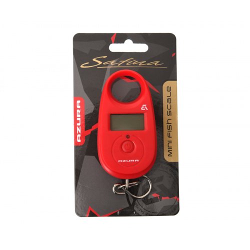 Електронні ваги Azura Mini Fish Scale Red