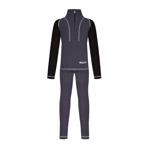 Термобілизна Baft Z-Line Kids Gray/Black Мікрофліс 130 122
