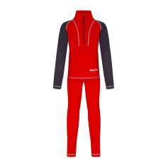 Термобелье Baft Z-Line Kids Red/Gray Микрофлис 130 146