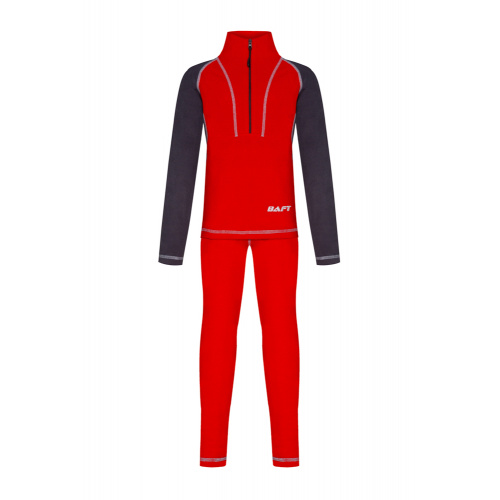 Термобелье Baft Z-Line Kids Red/Gray Микрофлис 130 152