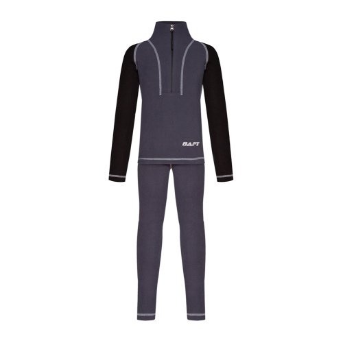 Термобелье Baft Z-Line Kids Gray/Black Микрофлис 130 140