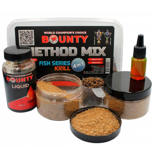Метод-мікс Bounty Method Mix FISH SERIES Krill 4 в 1