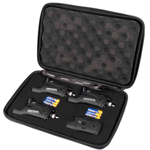 Набор сигнализаторов Brain Wireless Bite Alarm F-1 3+1
