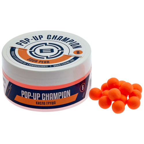 Бойли Brain Champion Pop-Up Sour Pear (груша) 8мм 34g