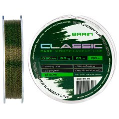 Леска Brain Classic Carp Line 3D (camo) 150m 0.30mm 20lb 8.8kg