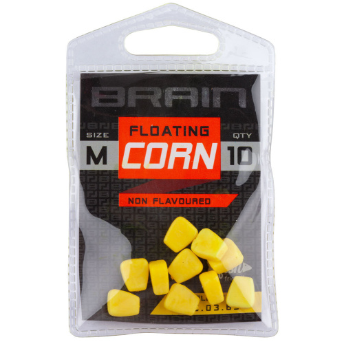 Кукурудза Brain Fake Floating Corn Non Flavoured Розмір-S Жовтий