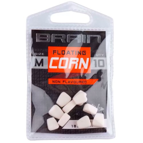 Кукурудза Brain Fake Floating Corn Non Flavoured Розмір-S Білий