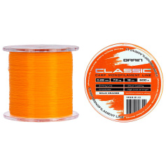 Леска Brain Classic Carp Line (solid orange) 600m 0.28mm 18lb 7.9kg