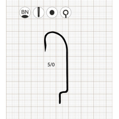 Крючки Scorpion SHAUGHNESSY WORM 1 BN