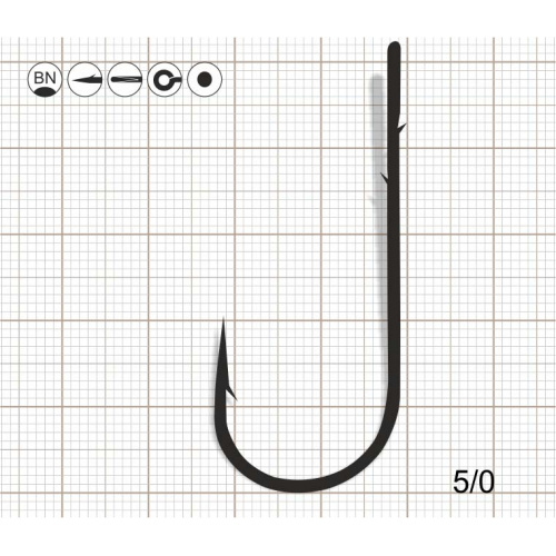 Гачки Scorpion ROUND BEND WORM 3/0 BN