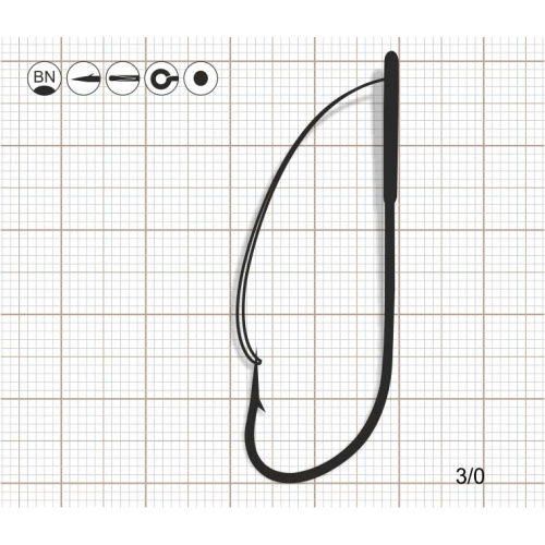 Крючки Scorpion WEEDLESS SPROAT 4 BN
