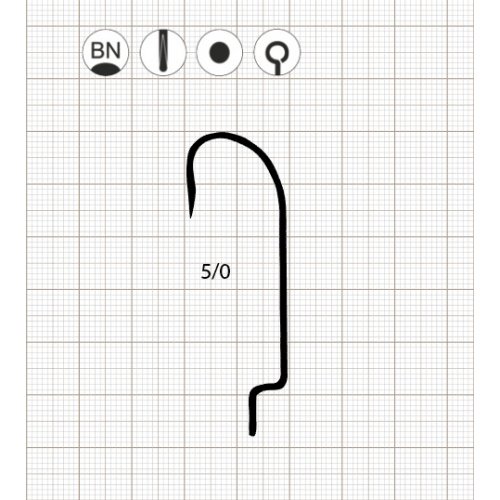 Гачки Scorpion SHAUGHNESSY WORM 1 BN
