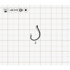 Крючки Scorpion BEAK-02-R, 3 BN