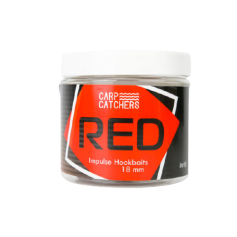 Бойлы тонущие вареные насадочные Carp Catchers Impulse Hookbaits «RED» 18 mm 