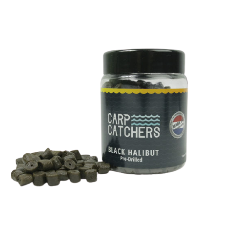 Пеллетс Carp Catchers Black Halibut Hook Pre-Drilled