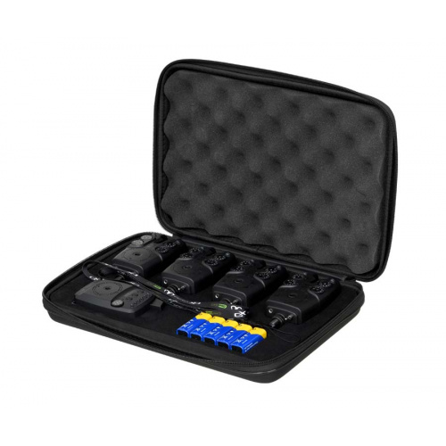 Набор электронных сигнализаторов поклевки Carp Pro Ram XD Bite Alarm 4+1
