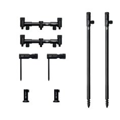 Набір стійок із буз-барами для двох вудлищ Carp Pro Rondel 2 Rods Stand Kit