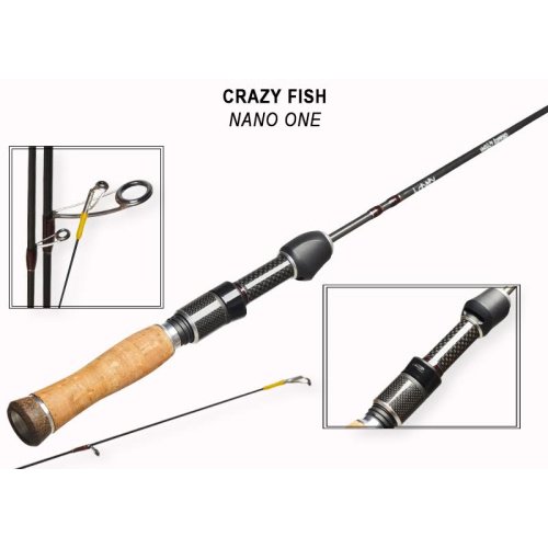 Спиннинг Crazy Fish Nano NSR612S XUL 1.86m 0.3-2.5g
