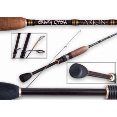 Спиннинг Crazy Fish Arion ASR6102S-L 2.09m 3-12g