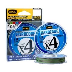 Шнур Duel Hardcore X4 200m #1.2 Multicolor