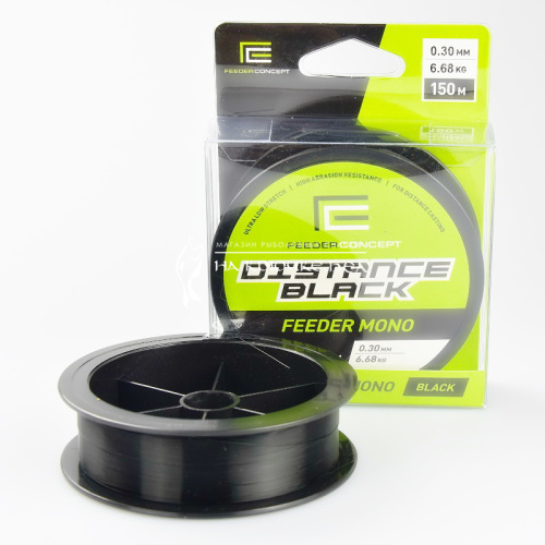 Леска Feeder Concept Distance Black 150m 0.25mm