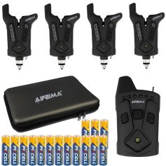 Набор сигнализаторов поклевки для Флэт ловли Feima Wireless Bite Alarm (4+1)