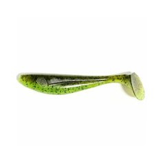 Силикон FishUP Wizzle Shad 3" (8шт) #204 - Green Pumpkin/Chartreuse