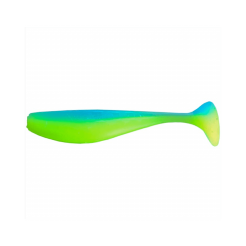 Силикон FishUP Wizzle Shad 3" (8шт) #206 - Sky/Chartreuse