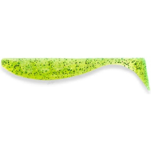 Силикон FishUP Wizzle Shad 3" (8шт) #026 - Flo Chartreuse/Green
