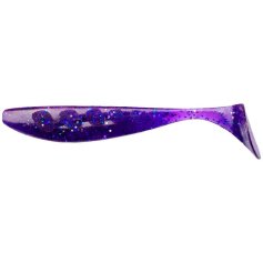 Силікон FishUP Wizzle Shad 3" (8шт) #060 - Dark Violet/Peacock & Silver