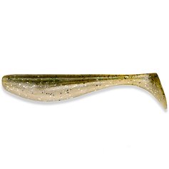 Силикон FishUP Wizzle Shad 3" (8шт) #202 - Green Pumpkin/Pearl