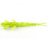 Силикон FishUP Flit 1.5" (10шт) #055 - Chartreuse/Black