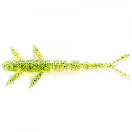 Силикон FishUP Flit 3" (8шт) #026 - Flo Chartreuse/Green
