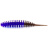Силикон FishUP Tanta 2" (9шт) #242 - Dark Violet/Pumpkin Brown