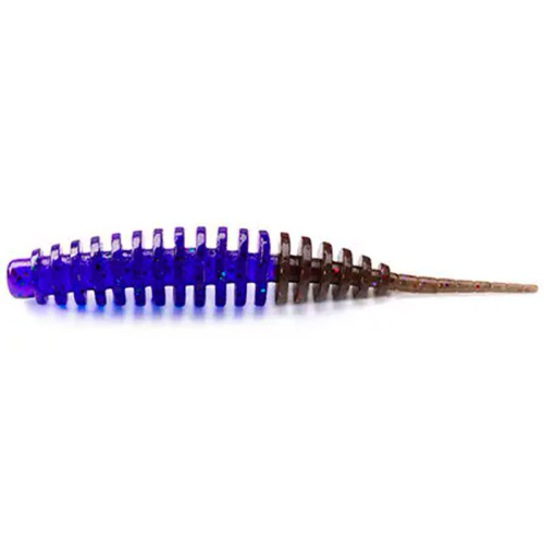 Силикон FishUP Tanta 2" (9шт) #242 - Dark Violet/Pumpkin Brown