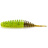 Силикон FishUP Tanta 2" (9шт) #243 - Chartreuse/Green Pumpkin
