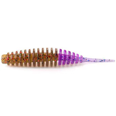 Силикон FishUP Tanta 2" (9шт) #249 - Green Pumpkin/Violet