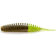 Силікон FishUP Tanta 2" (9шт) #246 - Green Pumpkin/Chartreuse