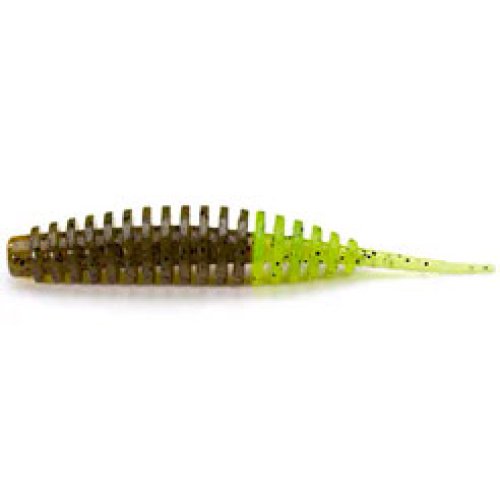 Силікон FishUP Tanta 2" (9шт) #246 - Green Pumpkin/Chartreuse